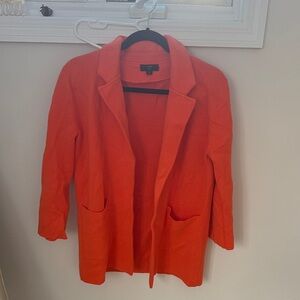 J. Crew Vibrant Orange Blazer